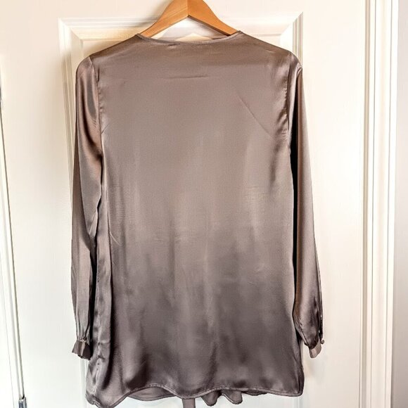 Soft Surroundings Taupe Embellished Tunic Top - Picture 2 of 6